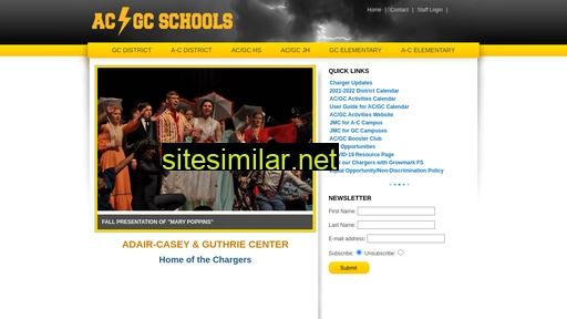 Acgcschools similar sites