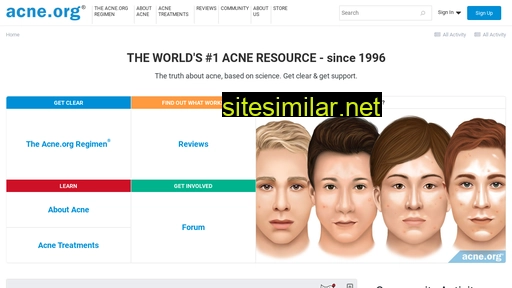 acne.org alternative sites
