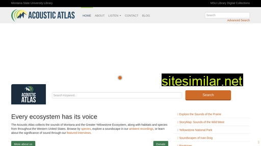 acousticatlas.org alternative sites