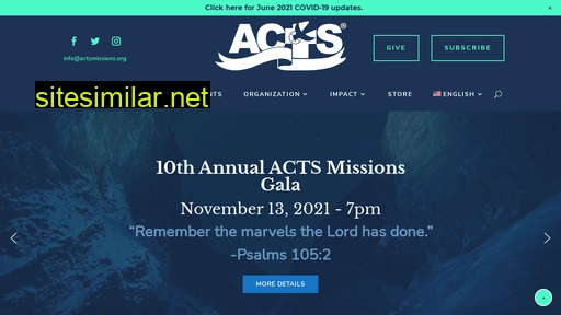 actsmissions.org alternative sites