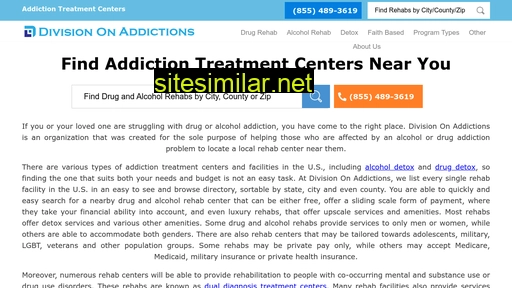 addictiontreatmentdivision.org alternative sites