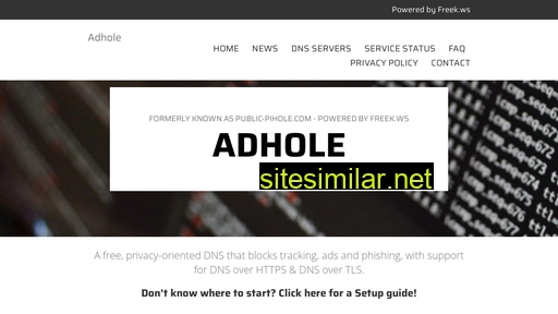 adhole.org alternative sites