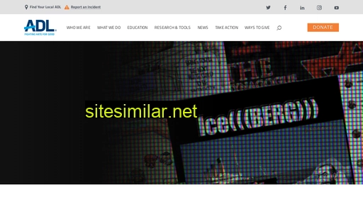 adl.org alternative sites