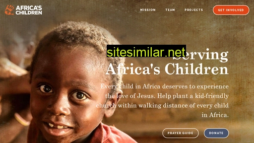 africaschildrennow.org alternative sites