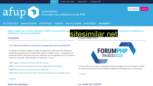 afup.org alternative sites
