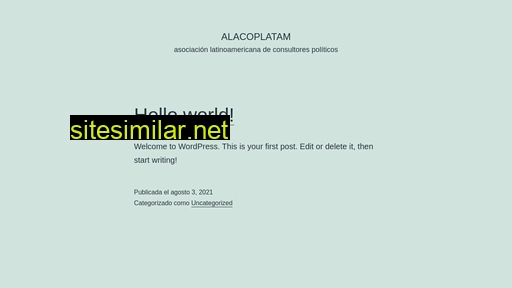 alacoplatam.org alternative sites