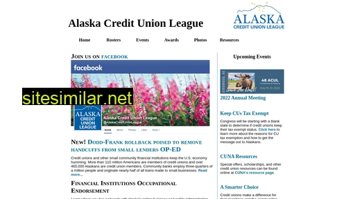 alaskacreditunions.org alternative sites