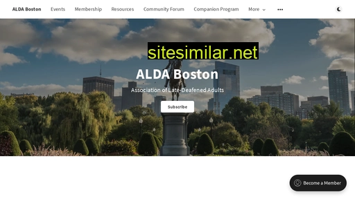 aldaboston.org alternative sites