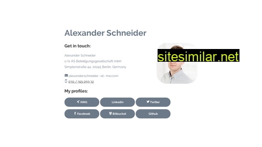 Alexander-schneider similar sites