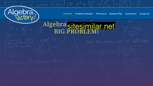 algebravictory.org alternative sites