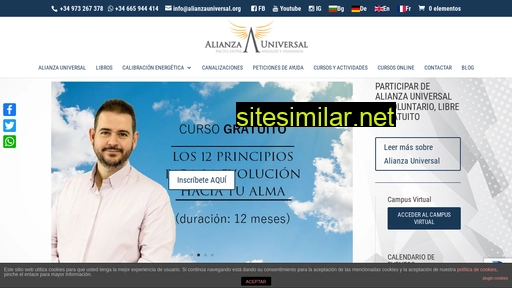 alianzauniversal.org alternative sites