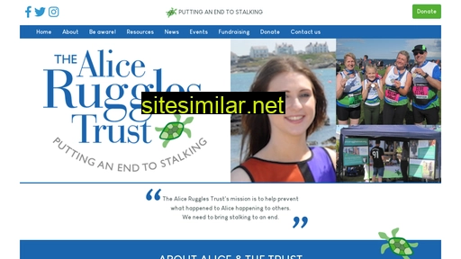 Alicerugglestrust similar sites