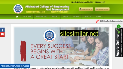 Allahabadcollege similar sites