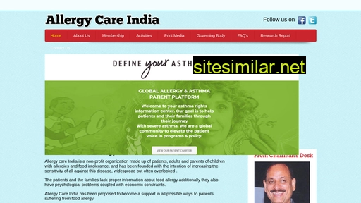 allergycareindia.org alternative sites