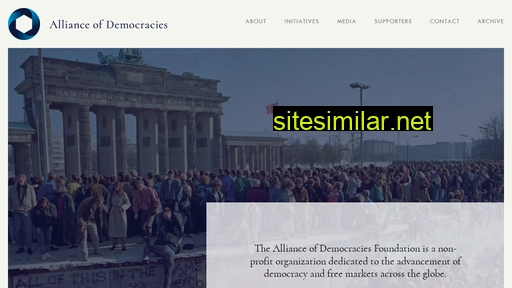 allianceofdemocracies.org alternative sites