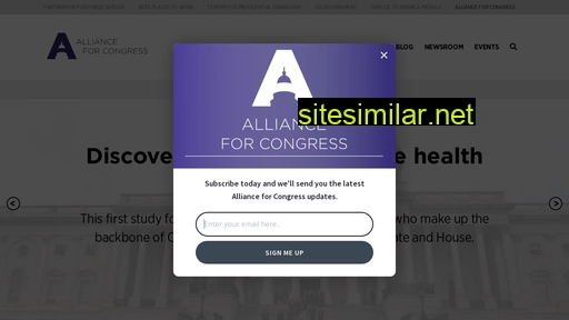 allianceforcongress.org alternative sites