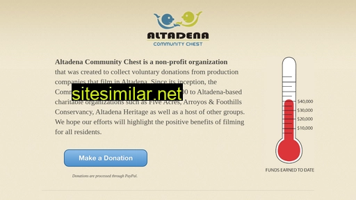 altadenacommunitychest.org alternative sites