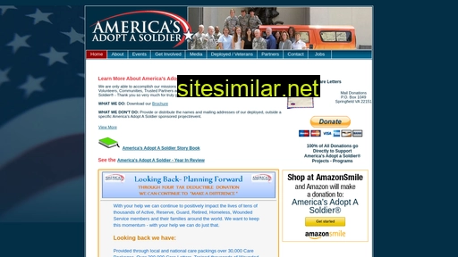 americasadoptasoldier.org alternative sites