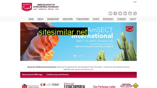 amsect.org alternative sites