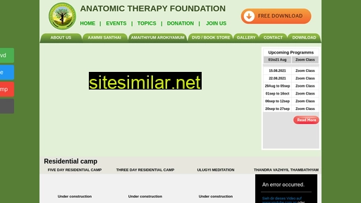 anatomictherapy.org alternative sites