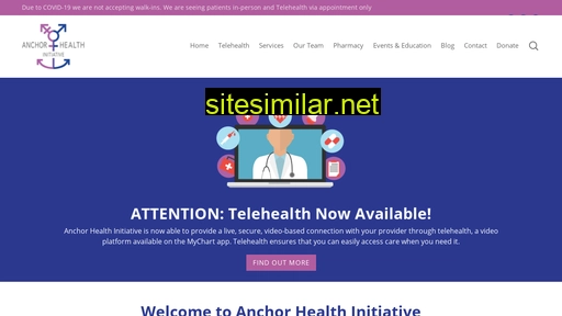 anchorhealthinitiative.org alternative sites