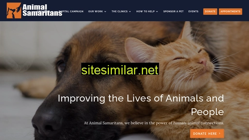 animalsamaritans.org alternative sites