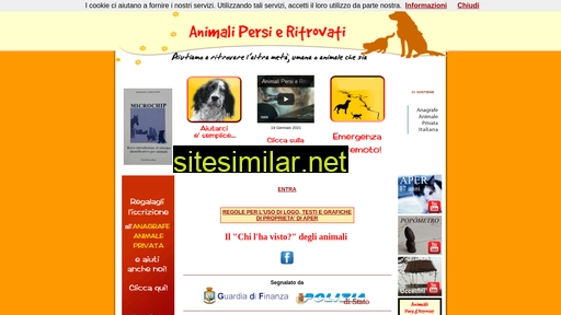 animalipersieritrovati.org alternative sites