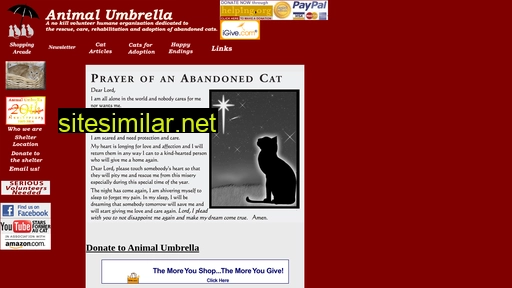 animalumbrella.org alternative sites