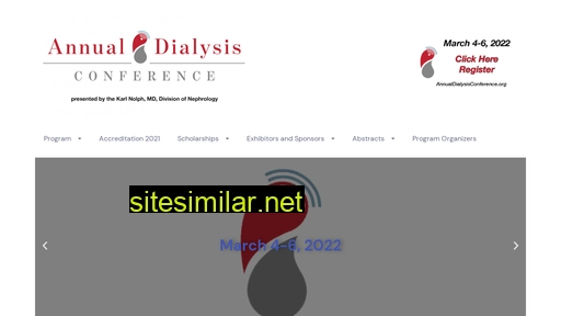 annualdialysisconference.org alternative sites