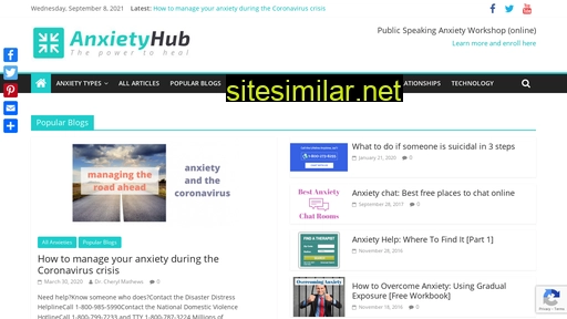 anxietyhub.org alternative sites