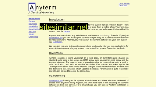 anyterm.org alternative sites