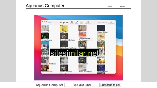 Aquariuscomputer similar sites