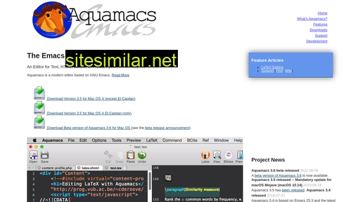 aquamacs.org alternative sites