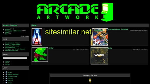 arcadeartwork.org alternative sites