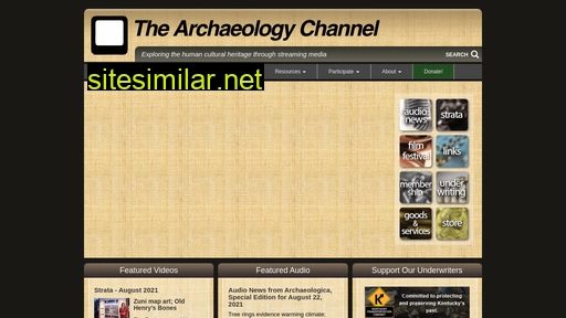 archaeologychannel.org alternative sites