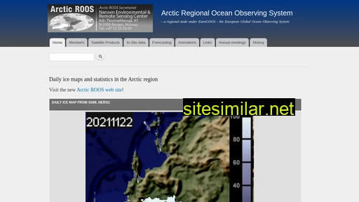 Arctic-roos similar sites