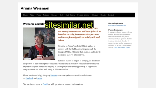 arinnaweisman.org alternative sites