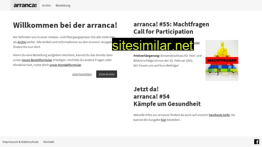 arranca.org alternative sites