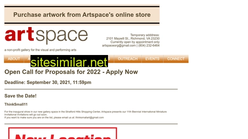Artspacegallery similar sites