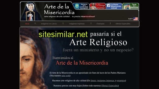 artedelamisericordia.org alternative sites
