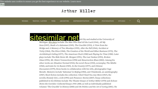 arthurmiller.org alternative sites