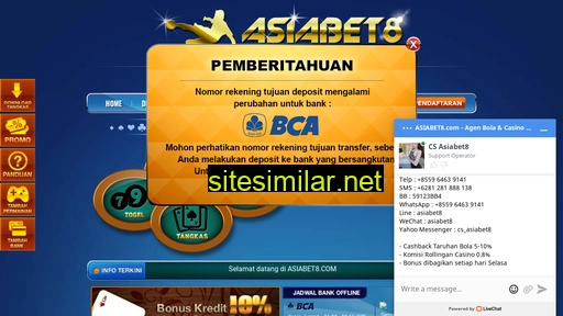 Asbet8 similar sites