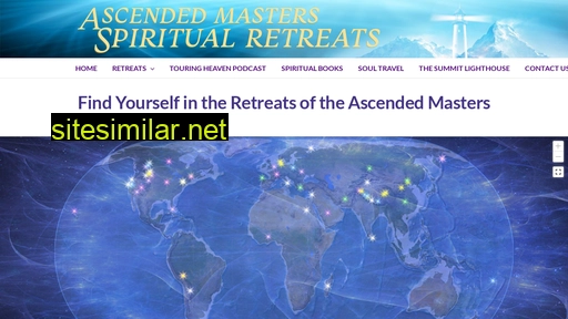 ascendedmastersspiritualretreats.org alternative sites