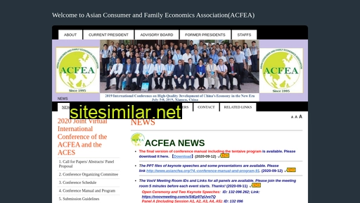 asiancfea.org alternative sites