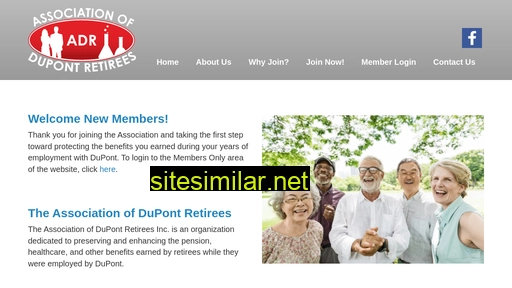 associationofdupontretirees.org alternative sites