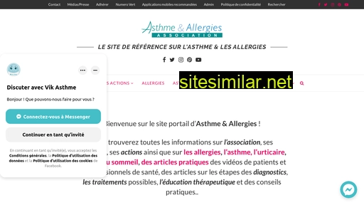 asthme-allergies.org alternative sites