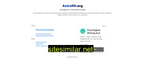 astrofili.org alternative sites