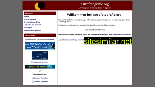 astrofotografie.org alternative sites