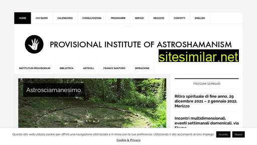 astrosciamanesimo.org alternative sites