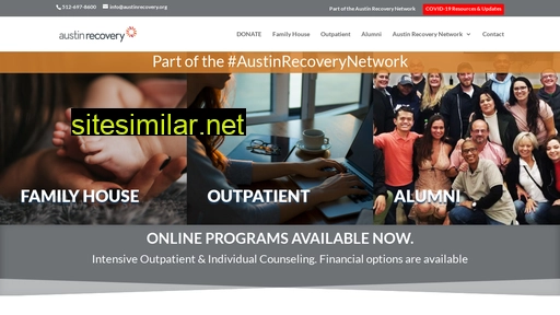 austinrecovery.org alternative sites